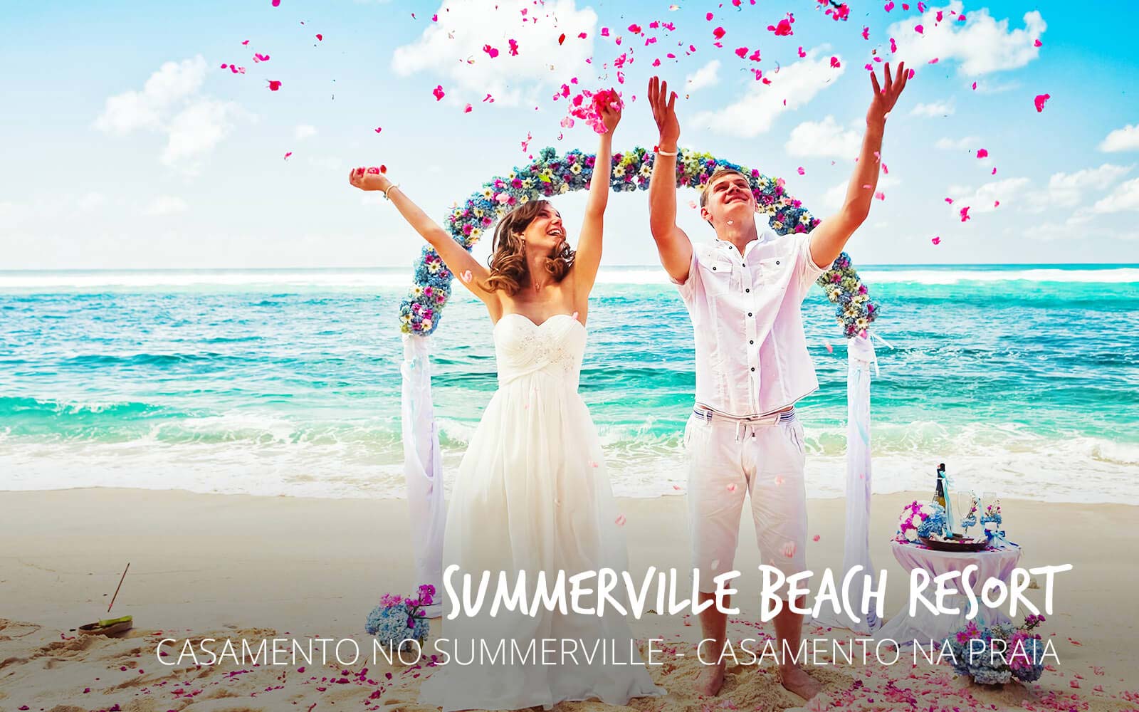 Casamento no Summerville Beach Resort