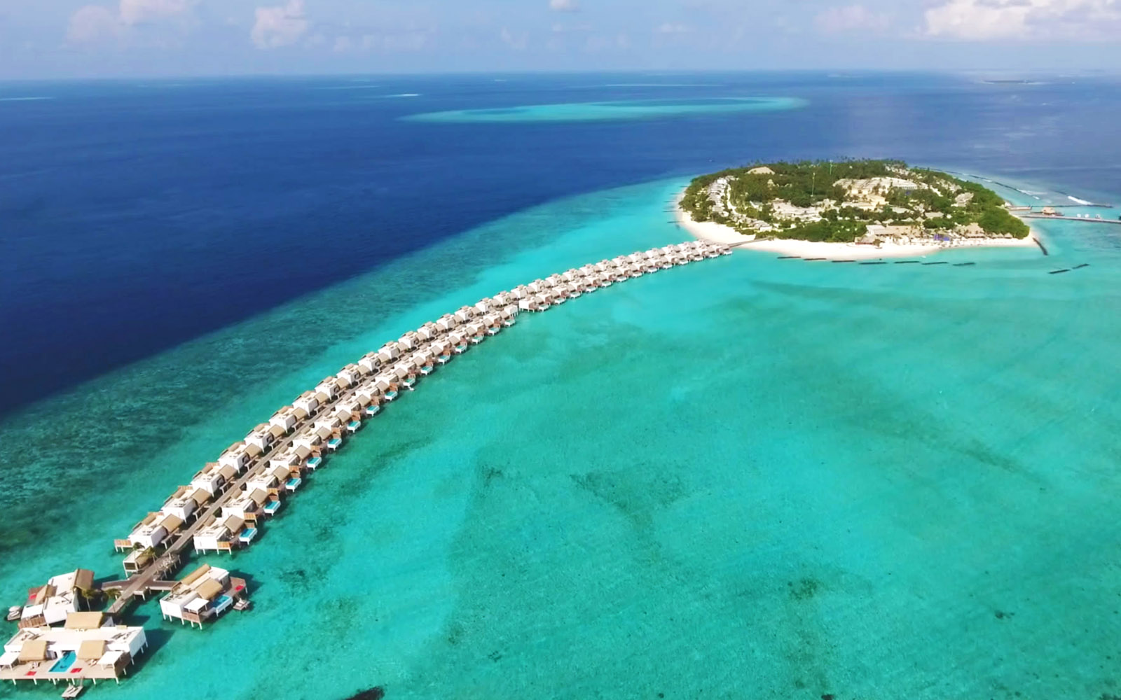 Emerald Maldives Resort Spa карта острова